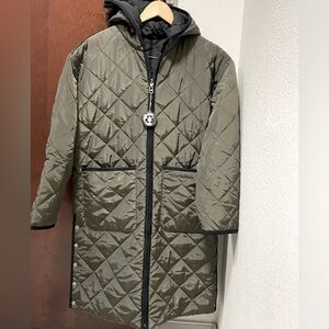 NWT-Lucky Brand Quilted Coat/Jacket‎